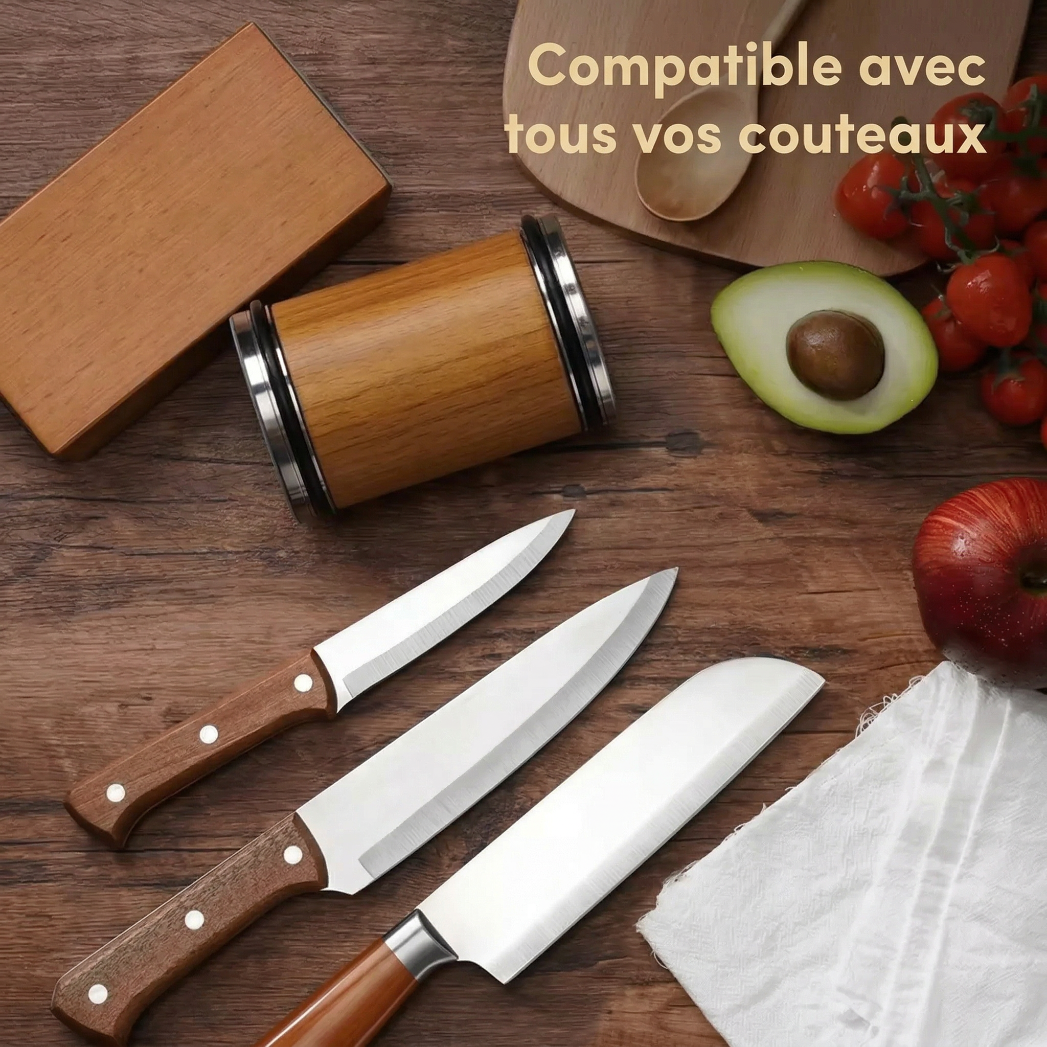 Avolo Aiguiseur à couteaux